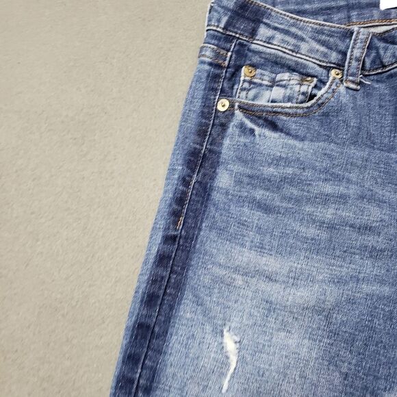 Pistola Womens Audrey Side Stripe Distressed Raw Hem P6730MTW-STT Jeans Size 25 - Picture 4 of 11